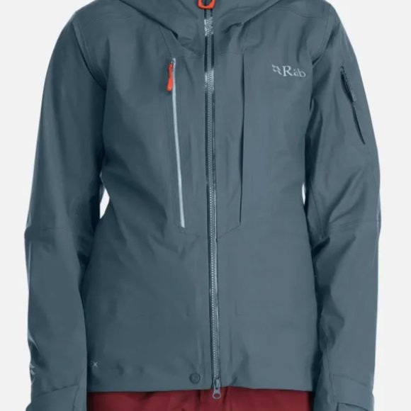 Brand New! Rab Khroma Kinetic Waterproof Jacket in Orion Blue